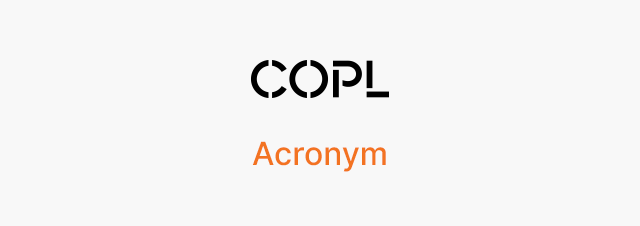 COPL Acronym
